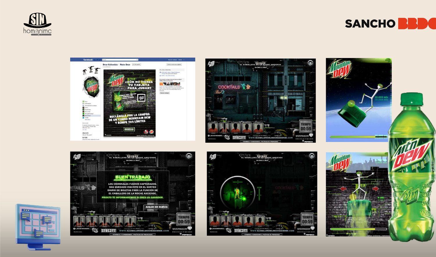 Advergaming Mountain Dew Sancho BBDO