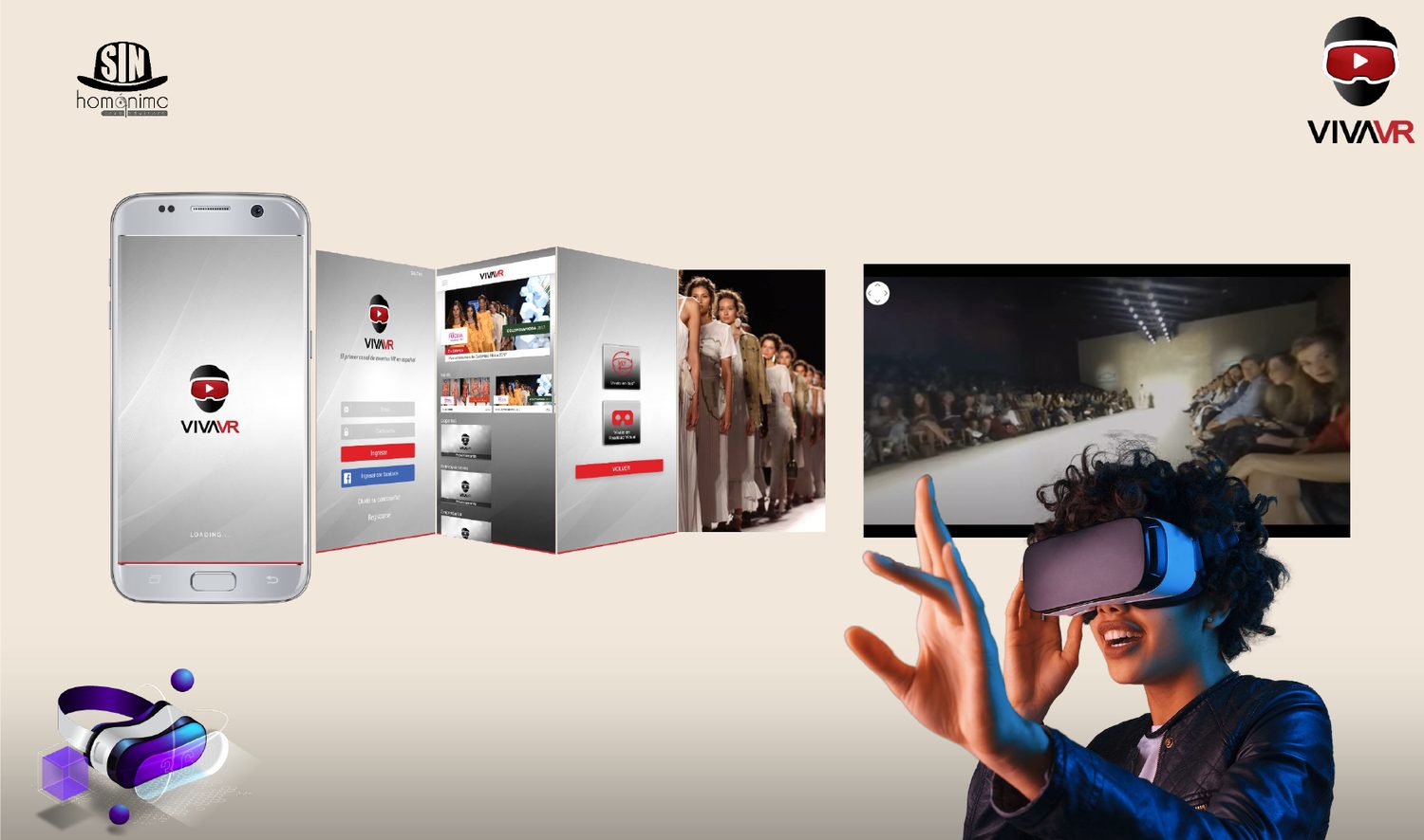 App VIVA VR video 360